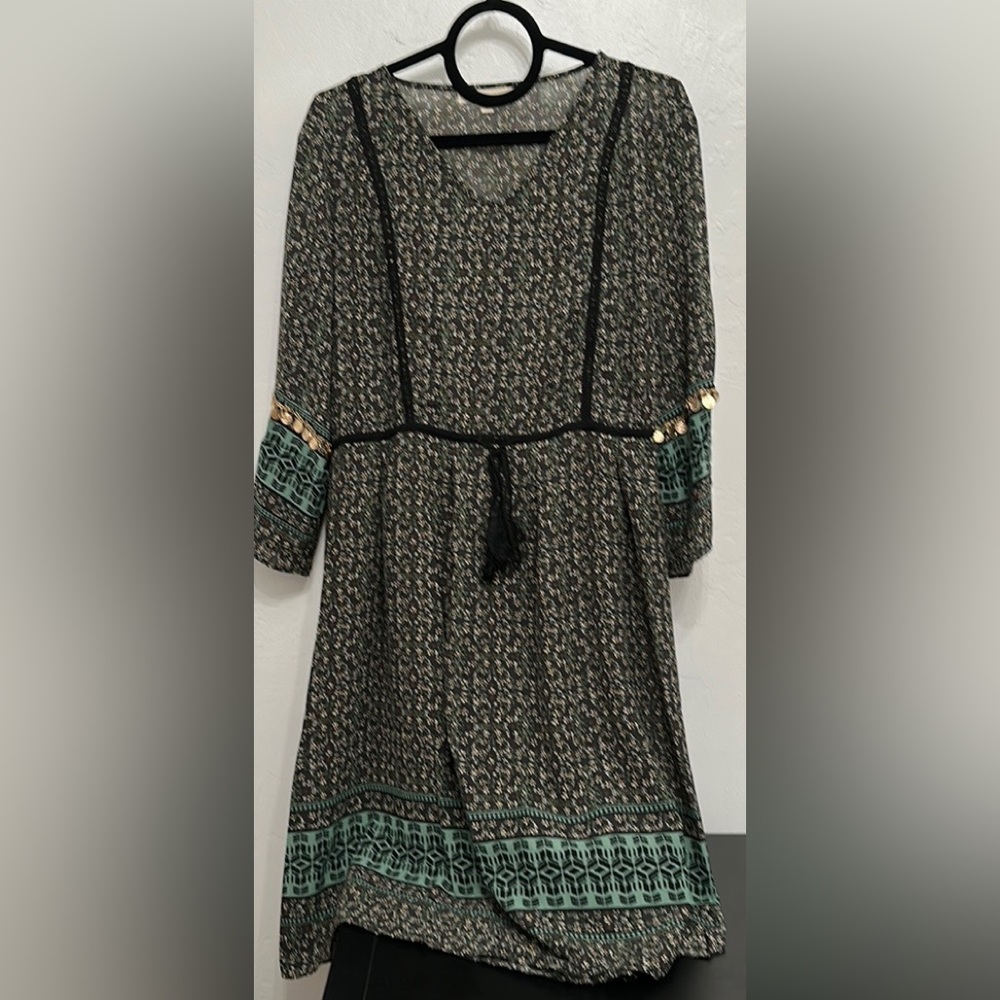 Boho Gypsy Semi-Sheer CoverUp Beach Dress by Blush Noir